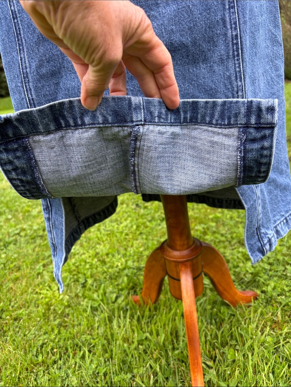 Woolrich Vintage Denim Jumper - Picture 8 of 12